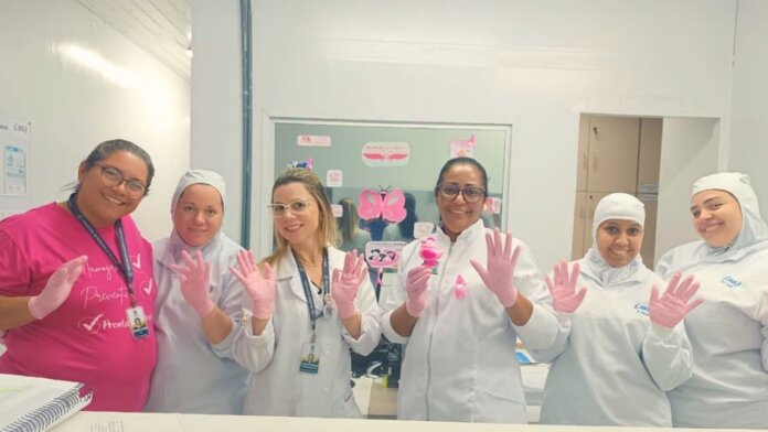 Rolândia leva exames de câncer para trabalhadoras em empresas durante Outubro Rosa