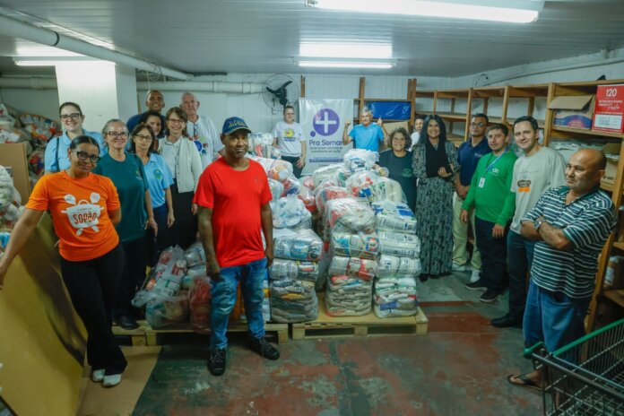 Maringá distribui 6 toneladas de alimentos a 13 entidades sociais