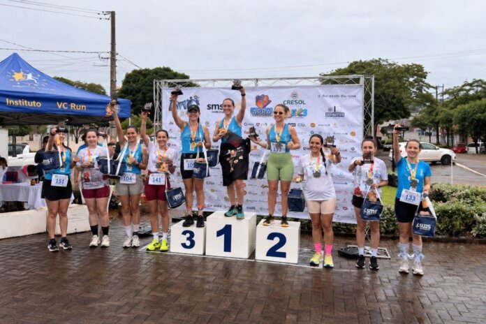 Corrida solidária 5K por Eles arrecada R$ 12 mil para animais em Paranavaí