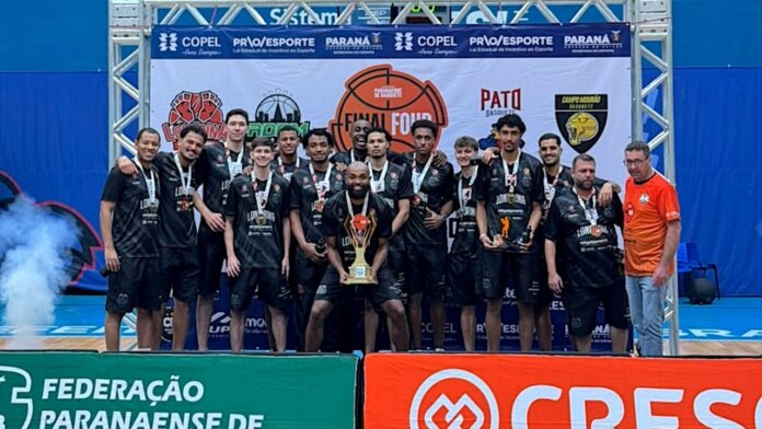 Londrina conquista bronze no Paranaense de Basquete, Pedro Lucas entra no quinteto ideal