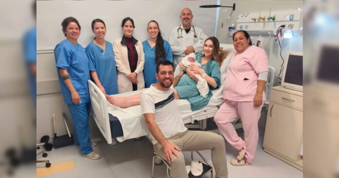 Ivaiporã inaugura maternidade, Felipe é o primeiro bebê nascido no Hospital Regional