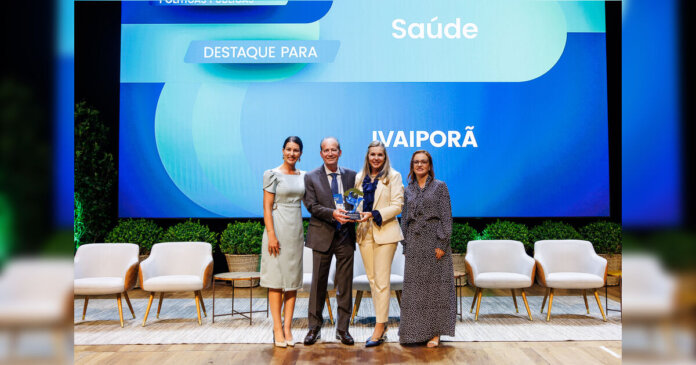 Ivaiporã recebe prêmio do TCE por excelência na gestão de saúde