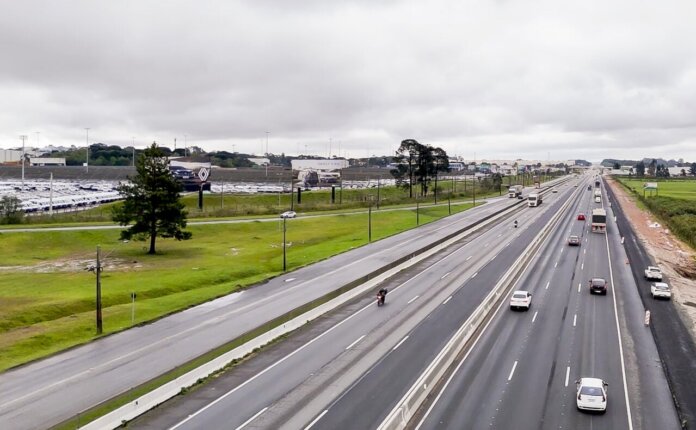 BR-277 fecha alças de acesso ao Jardim das Américas neste domingo para obras