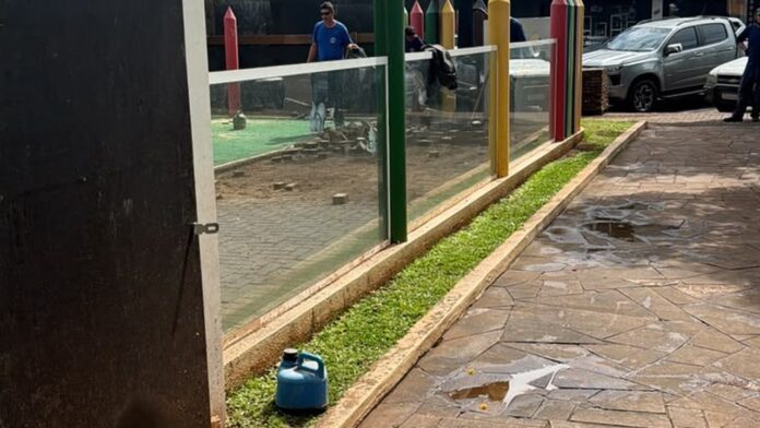 Parquinho da Praça Central fecha para revitalização, reabre em 30 dias