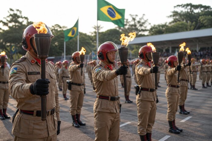 Corpo de Bombeiros do Paraná marca 114 anos com desfile em São José dos Pinhais