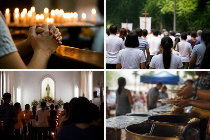 Festa de Nossa Senhora Aparecida em Palmas tem novenas, procissão e churrasco na segunda