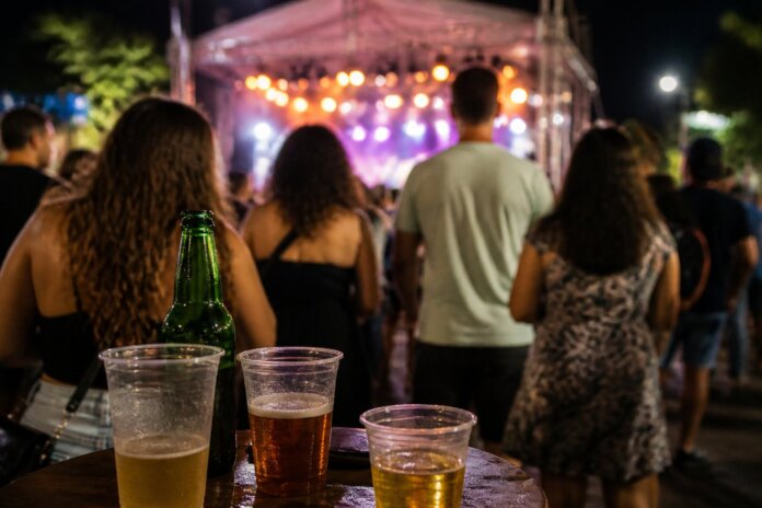 Shows do aniversário de Campo Mourão proíbem garrafas de vidro na Praça São José