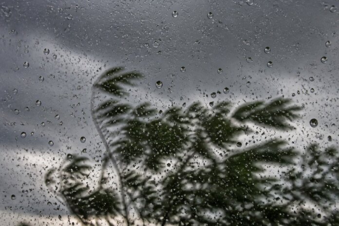 Paraná em alerta amarelo de tempestade até segunda, chuva de 50 mm e ventos de 60 km/h