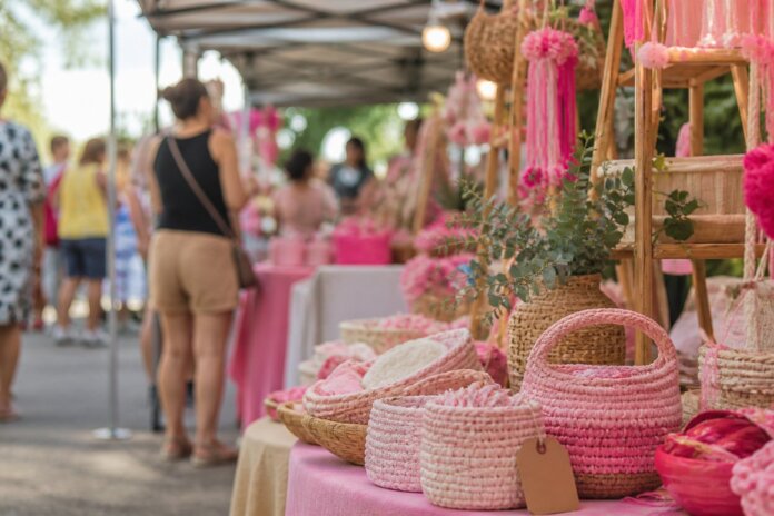 Domingo no Centro de Curitiba encerra feiras da primavera com Outubro Rosa