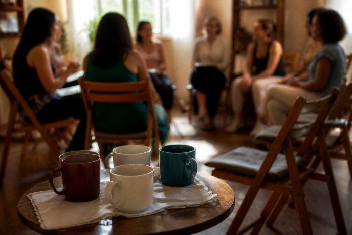 Roda de conversa sobre menopausa arrecada fundos para instituição em Curitiba