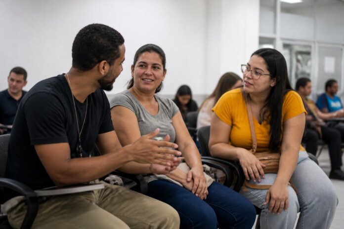 Escolas de Guaíra exibem filmes gratuitos do Ponto MIS com crianças em sala de aula
