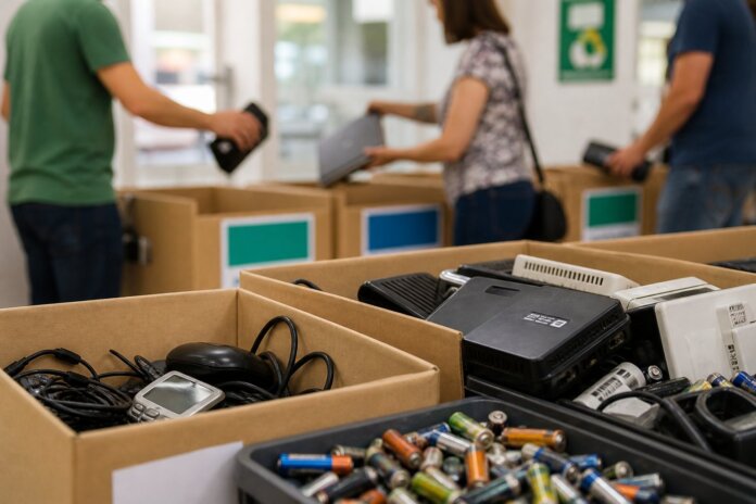 Irati recolhe lixo eletrônico e pilhas em cinco pontos até 6 de novembro