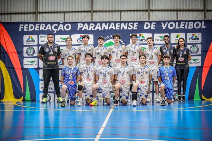 Arapongas classifica Sub-17 masculino na Série B estadual após vice no Paranaense