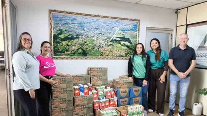 Oktoberfest de Marechal Rondon arrecada 579 litros de leite para entidades sociais