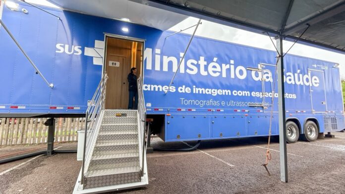 Carreta do Ministério da Saúde chega a Cascavel com 3,1 mil ultrassonografias em 30 dias