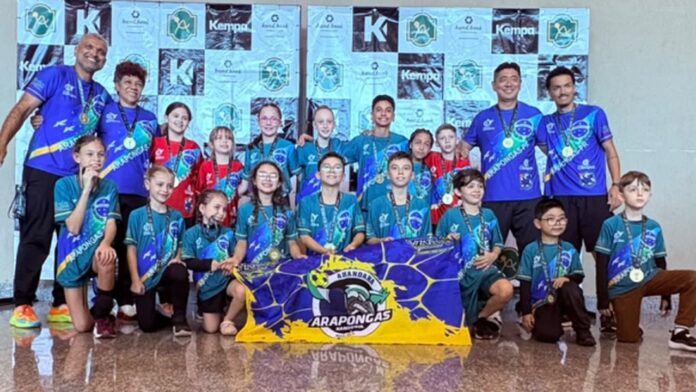 Arapongas leva quatro medalhas na maior competição de handebol das Américas