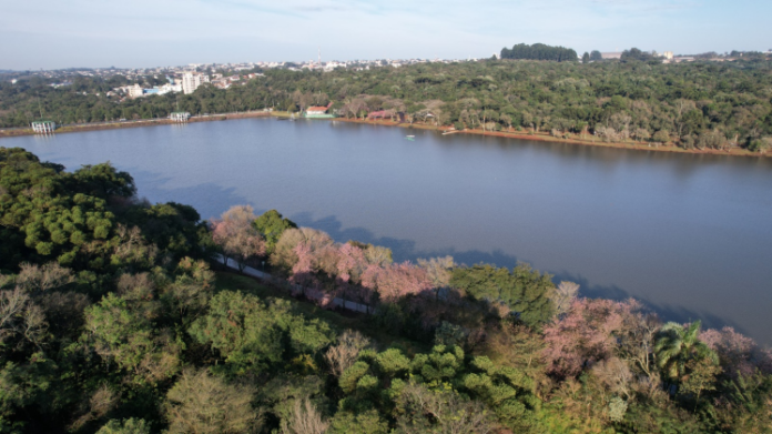 Lago Municipal de Cascavel recebe primeira fase de revitalização com R$ 17 milhões
