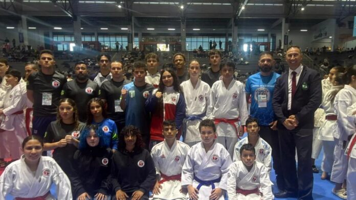 Karatê de Araucária conquista 14 medalhas no Paranaense