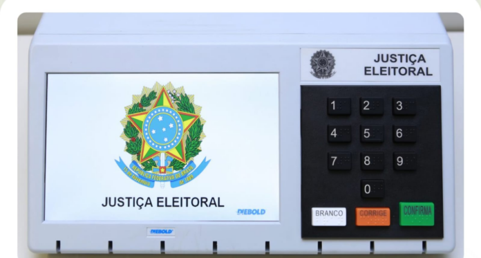 Urna eletrônica da Justiça Eleitoral